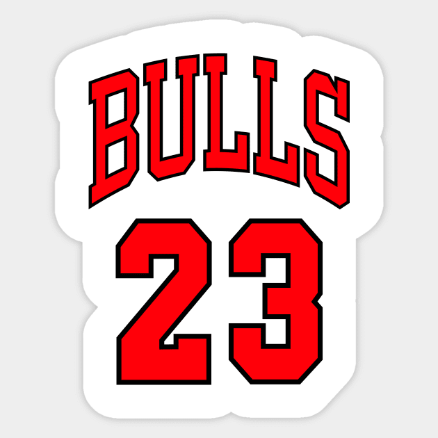 Michael Jordan Jersey White Sticker by mubays